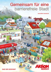 Poster "Gemeinsam für eine barrierefreie Stadt"
