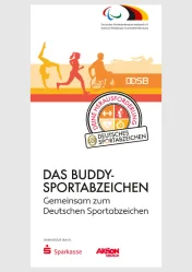 Flyer von DBS Buddy Sportabzeichen