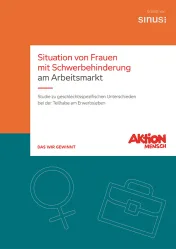 Broschüre Situation von Frauen mit Schwerbehinderung am Arbeitsmarkt