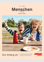 Aktion Mensch Magazin "Von Anfang an" Inklusiv leben Ausgabe 1 2018 barrierefrei
