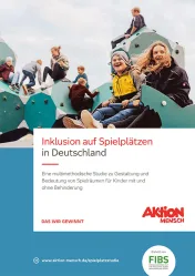 Titelbild der Studie Inklusion auf Spielplätzen als barrierefreies PDF