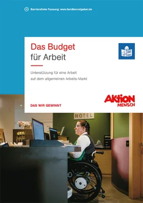 Broschüre Budget für Arbeit