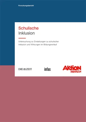 Titelblatt Forschungsbericht Schulische Inklusion